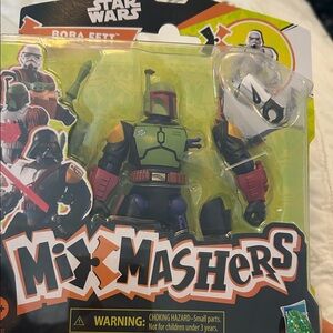 NIB Star Wars Mix Mashers: BOBA FETT 5" Figure (2025) Hasbro. Brand New